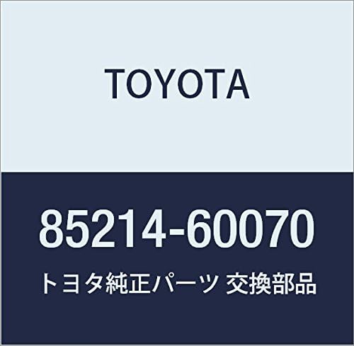 TOYOTA Genuine Parts Wiper Rubber RH Will Bee Part Number 85214-60070