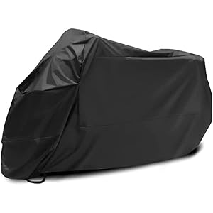 Motorcycle Cover, Waterproof Motorb...