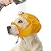HAICHEN TEC Adjustable Shower Cap for Dogs Bathing Waterproof Hat Ear Covers Overhanging Pet Bath Ear Protection Cats Ear Drops Guard for Kitten Puppy Rabbit Bath Protector (Blue)