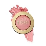 Milani Baked Blush, Powder Blush for Cheeks, Cruelty Free Makeup - Shape, Contour & Highlight Face for a Shimmery or Matte Finish -Dolce Pink