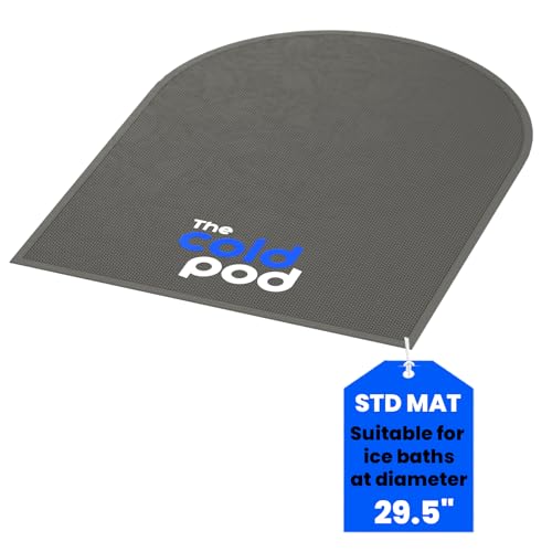 The Cold Pod Ice Bathtub Mat,Suitable for Round Ice Baths at Diameter of 29.5