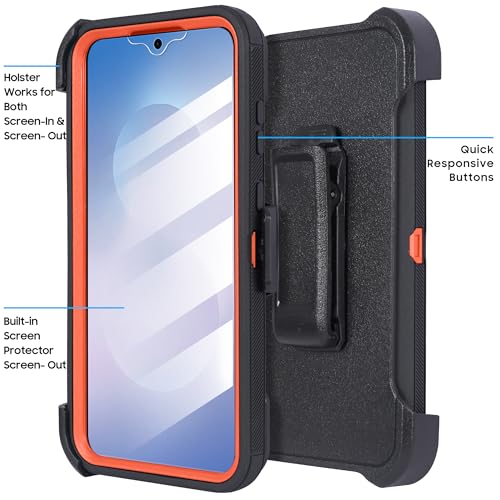 Coque Samsung S25 FE antichoc robuste : housse camouflage avec protecteur d'écran