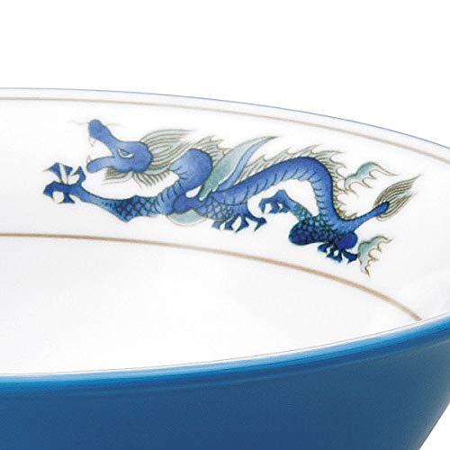 Amazon | トルコ三ツ竜7.0 反高台丼 約21.7cm 青系 中華食器・アジアン