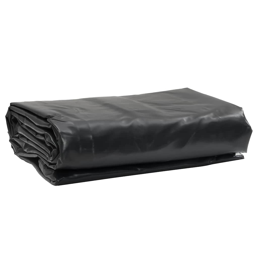 Abdeckplane Anthrazit 2,5x4,5 m 650 g/m² Canvas PVC-Beschichtung wetterfest reißfest mit Ösen für Garten Camping Auto Brennholz Möbel Anhänger Outdoor Schutz