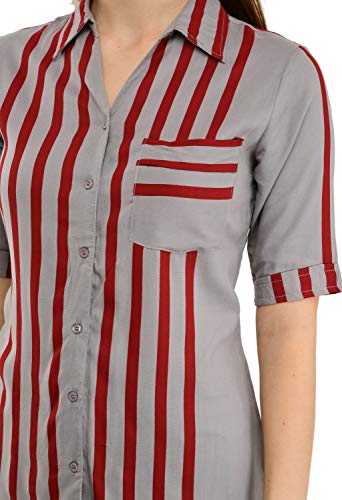 Image of Cwtch Women's Stripe Short Shirt