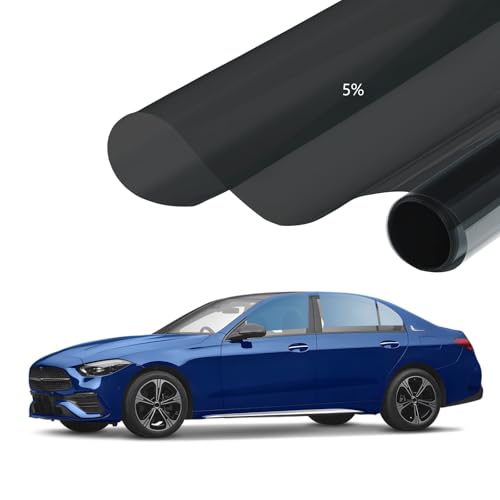 Car Window Tint 36 in x 15Ft- 5% VLT, Nano Ceramic Window Tint...