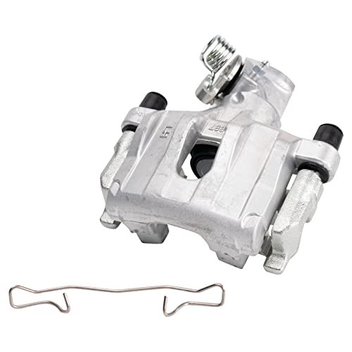 Image of TRQ Rear Left Brake Caliper w /Bracket Drivers Side