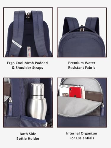 Image of Lavie Sport Nexus 35L Laptop Backpack |Fits Upto 15 inch Laptop |Laptop Compatiable | Office Backpack | Used for Men & Women
