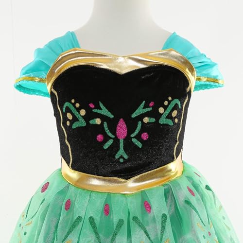 Disfraz de princesa para niñas, talla 130 5-6 años miniatura 4