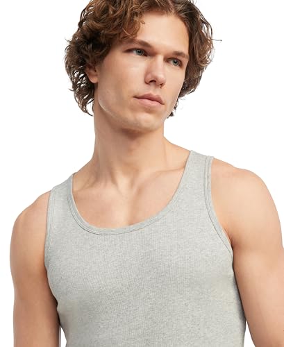 Tommy Hilfiger Herren Unterhemd Multipack Cotton Classics A-Shirts - Mehrfarbig - X-Large – Ansicht 3