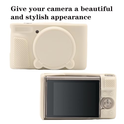 Funda de silicona para cámara PowerShot SX740 HS Misty white miniatura 3