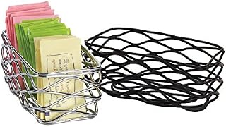 American Metalcraft BNSC3 Birdnest Sugar Packet Basket, 4.5" L x 2.25", Chrome