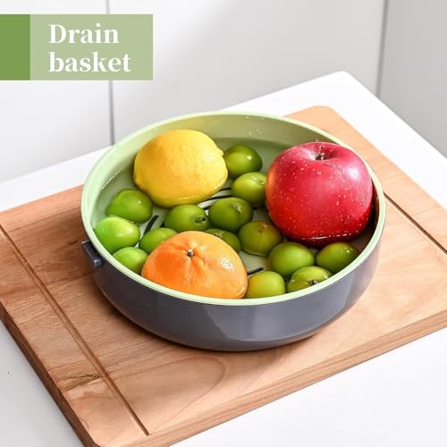 Image of Vegetable Chopper Multifunctional All in 1 Heavy Duty Manual Mandoline Food Dicer Slicer, Onion Dicer, Kitchen Chopper, Veggie Chopper with Container, Vegetable Slicer Cutter