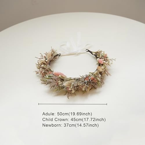 Corona de flores secas para boda DXXD modelo Boutonniere miniatura 4