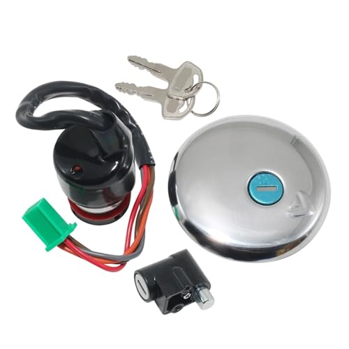 Kit de verrouillage moto pour réparer le contacteur et bouchon réservoir GN125
