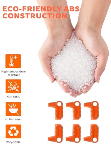 image for Savadicar Orange Interior Accessories - Hardtop Latches Trim Cover for