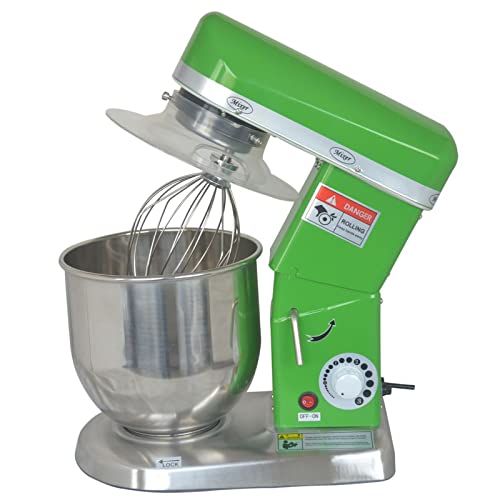 500W Batidora Amasadora,con 6 Velocidades Multifunción Robot de Cocina 10L Amasadora de Pan Para Repostería con 3 accesorios de mezcla,E Cover