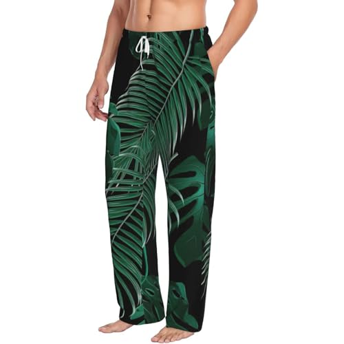 Pantalon de pyjama homme en micropolaire chaude avec poches - 2