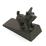 Türstopper, Keil Türstopper aus Gusseisen, Hunde-Design