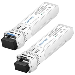 QSFPTEK 10G SFP+ Bidi Moduł (1 para)