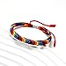 LAMIBEE LGBTQ Pride Bracelet, Rainbow Bracelet, LGBTQA+ Pride Proud Love Tibetan Wrist Wrap Bracelet,Surfer String Bracelet, Amulet Boho Rope Bracelet for Women Men,Him, Her (LGBTQ)