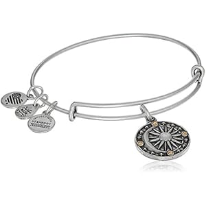 Alex-and-ANI-Cosmic-Balance-II-Expandable Alex and Ani Blueprint Expandable Bangle for Women, Cosmic Balance II Charm, Rafaelian Silver Finish, 2 to 3.5 in