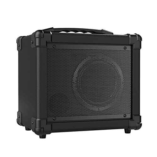 Buzhi Ga-10 10W Portable Electric Guitar Amplifier Amp Bt Speaker Supports/Distortion Modes Aux In Gain Bass Treble Volume Control #TOP10