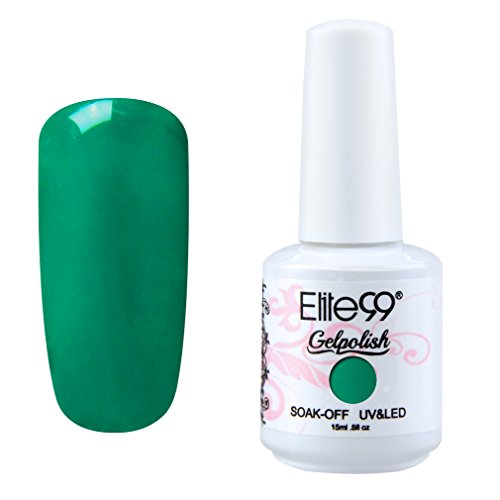 Esmaltes Semipermanentes de Elite99 Uñas Semipermanentes Uñas de Gel Soak off UV LED Manicura Semipermanente 1pcs 15ml -1555