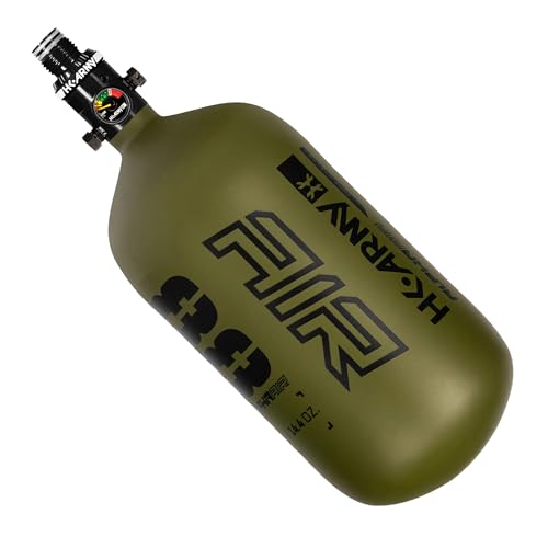Image of HK Army HPA Paintball Tank - Lightweight Alpha Air Carbon Fiber Compressed Air Tank - 15ci /48ci /68ci /77ci /88ci /99ci - 4500 psi