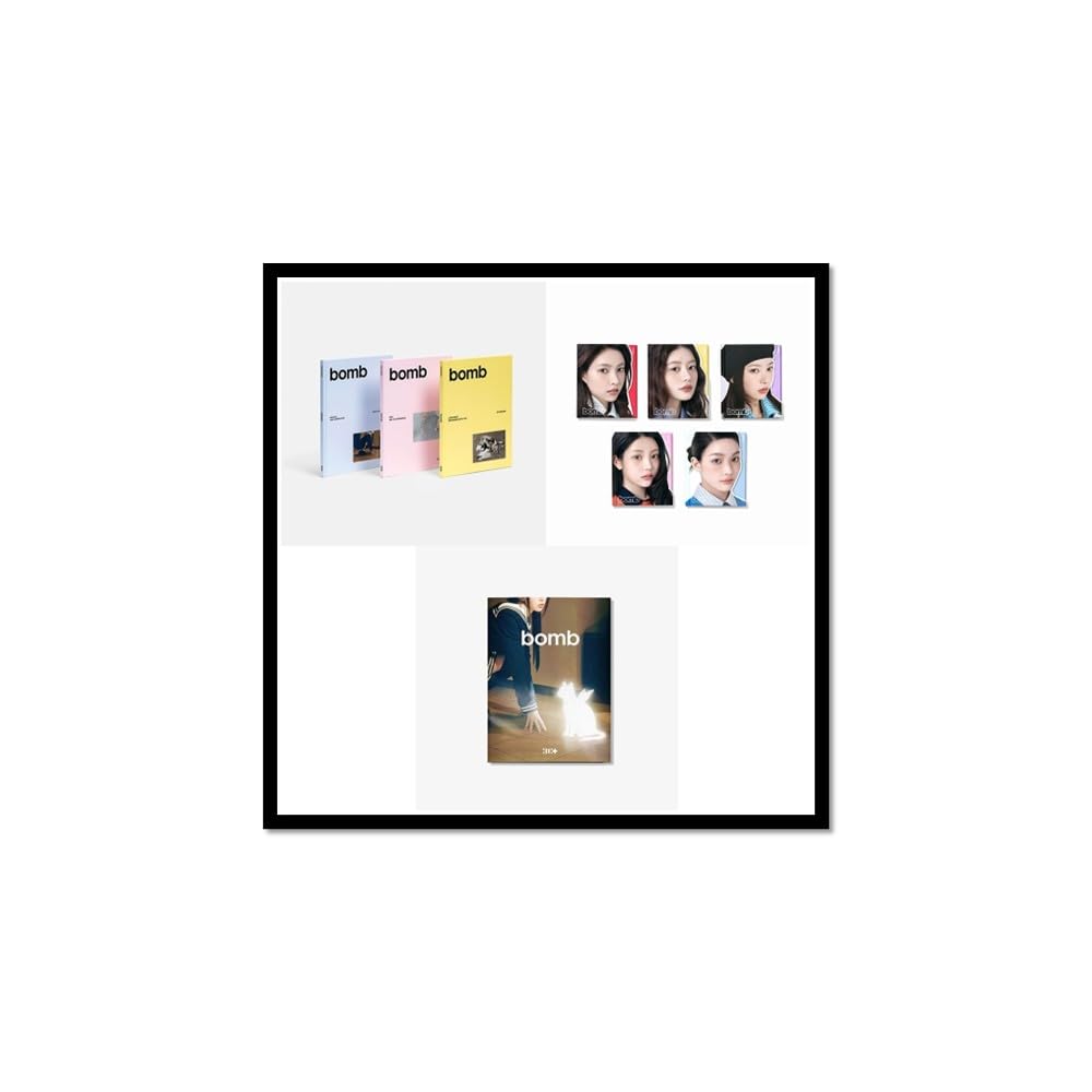 Amazon.com: ILLIT bomb [3 Photobook + 5 GILLT + 1 Weverse All 9