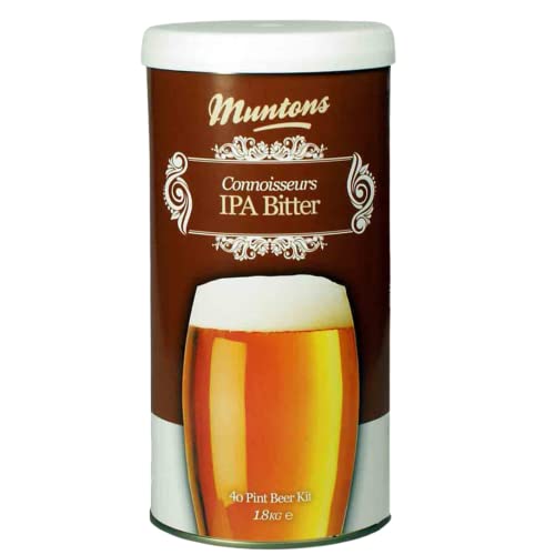 Muntons Beer Making Kit - Ipa Bitter Connoisseurs Range Kit - Includes Beer Making Ingredients - Home Brewing Kit Makes 40 Pints Of Beer (23 Liters) #TOP2