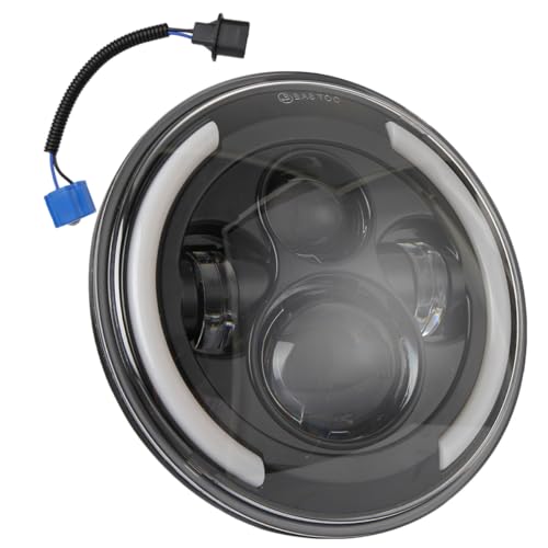 Faro LED 7 pulgadas para SUV y motocicleta ideal para rutas nocturnas de montaña