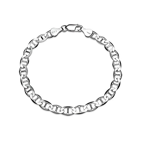 Sterling Silver Mariner Link Bracelet by Hoops & Loops Cover