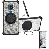 Kinetijy Custodia per Ordissimo LenuméRo2 Case Phone Cover Custodia [ con 9H HD Vetro Temperato][Supporto ad Anello a 360°, Magnetico] CX-21-HEI