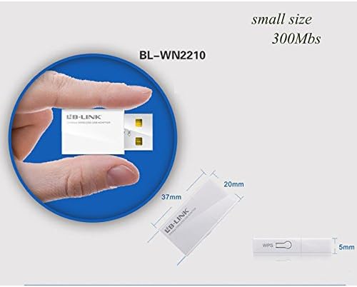 LB-LINK BL-WN2210 USB Wi-Fi Adapter with dimensions