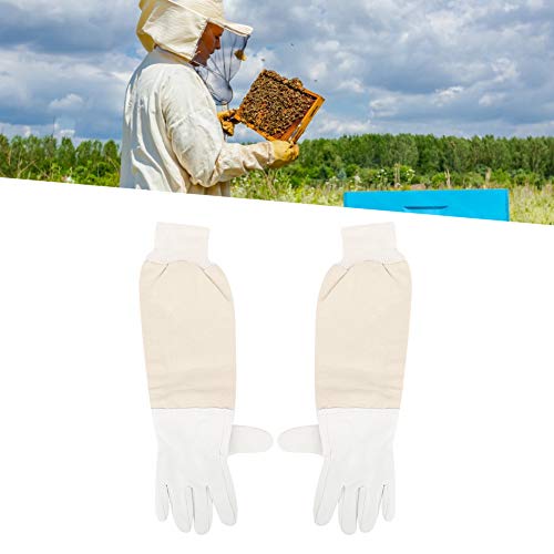 Generic Protectores de Apicultura Protección Superior para Manos y Antebrazos para Principiantes Apicultores de Cobertura Total, Duraderos XL (XXL)