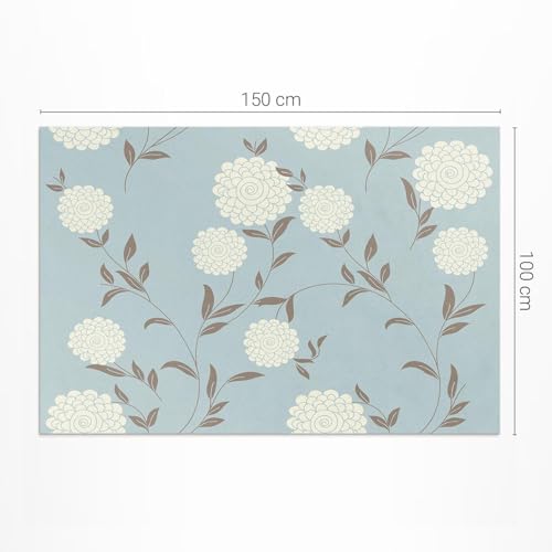 Tapis du sol vinyle Floorart Design chrysanthèmes pastel - 3