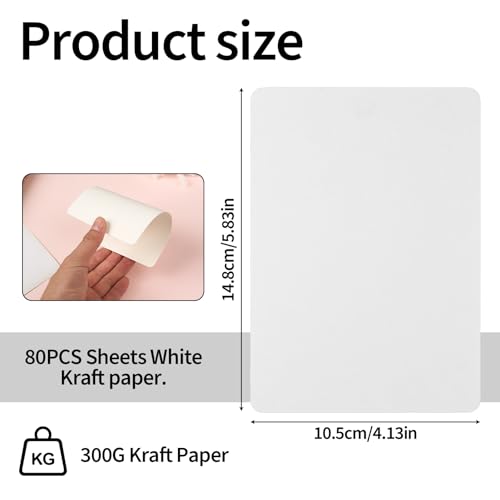 100 Stk Postkarten Blanko, Karteikarten A6 Blanko Karten zum Selbstgestalten, Fotokarton weiß, bBlanko Papier Karten zum Beschriften für Visitenkarten Papier Spielkarten Kartenpapier(10,5 x 14,8 cm)