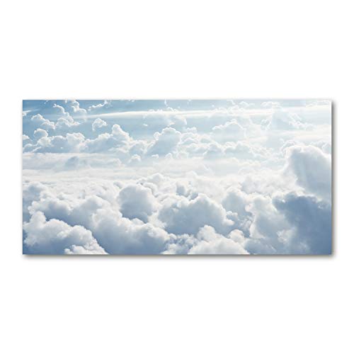 Tableau acrylique glass 100x50cm image verre plastique nubes - 2