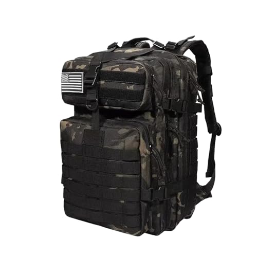 Sac à dos tactique étanche grande capacité PURYN en nylon résistant de camping