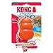 KONG Aqua Floating Fetch Toy - Dog Floating Toy for Water Retrieval, Play, Exercise & More - Natural Rubber Dog Toy with Foam Interior & Rope for Farther Throwing - Orange, for Large Dogs