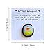 A Little Pocket Penguin Hug, Mini Cute Animal Decoration Funny Pocket Hug Penguin Stress Relief Toy with Card, Unique 2026 Gifts Special Encourage for Teens, Gifts for Him Her Boyfriend Girlfriend