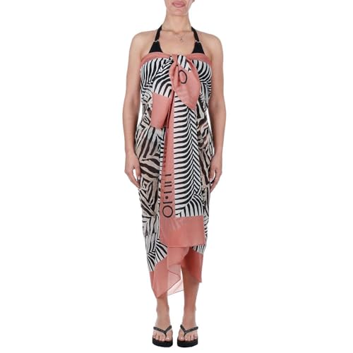 Pareo donna Liu Jo con logo etnic animalier ES24LJ34 VA4059 T4902 TAGLIA UNICA