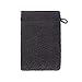 Produktbild Möve Wellbeing Perlstruktur mit Biesen Waschhandschuh 20 x 15 cm, Handtuch - Made in Germany, 85% Bio-Baumwolle 15% Leinen, Graphite