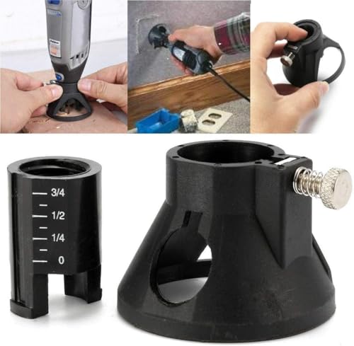 Image of DIY Craft 1 Kit, Lots Rotary Multi Tool Cutting Guide Hss Router Drill Bits Attachment Small Electric Grinding Sandpaper Combination Accessories (1)