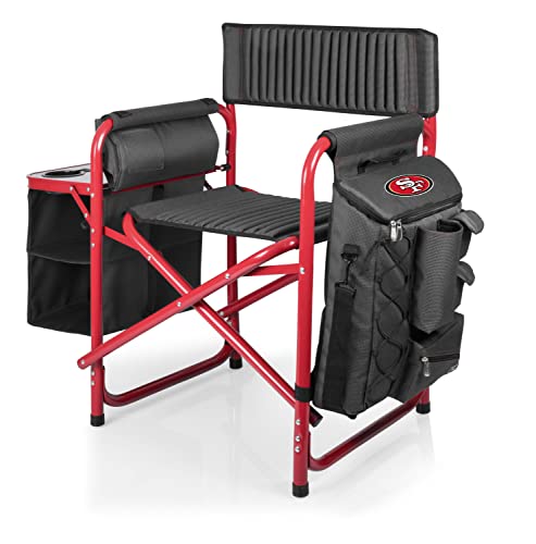 Image of Picnic TIME NFL Unisex-Adult NFL Fusion Camping Chair with Side Table and Soft Cooler, Beach Chair for Adults, Lawn Chair