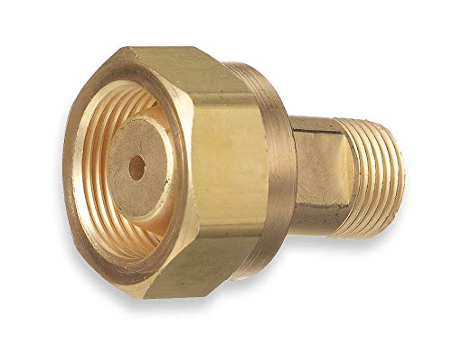 SÜA - Acetylene Adaptor - CGA-520 (Size B Cylinder) to CGA-200 (Size MC Regulator)