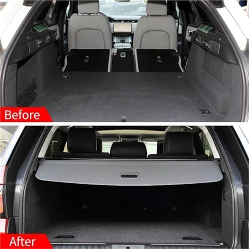 Cubre maletero retráctil de cuero para Range Rover Velar 7