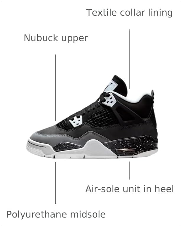 Image of Nike Boy's Air Jordan 4 Retro Shoes