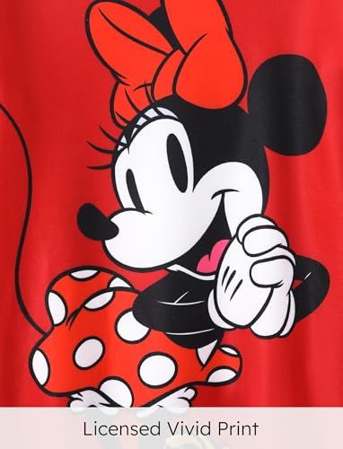 Image of Disney Frozen Minnie Mouse Stitch Princess Fall Toddler Girl Outfit 2 Piece Girl Clothes Long Sleeve Sweatshirt and Leggings